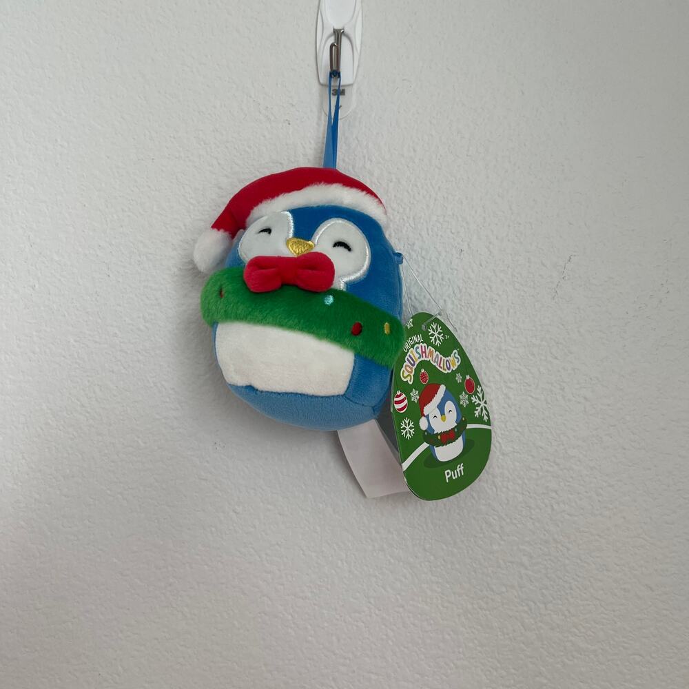 NWT Squishmallow 4" Puff & Misty Tree Ornaments